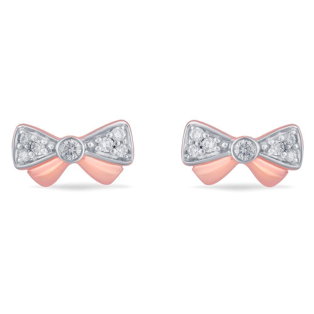 Sweet Bow Diamond Earrings