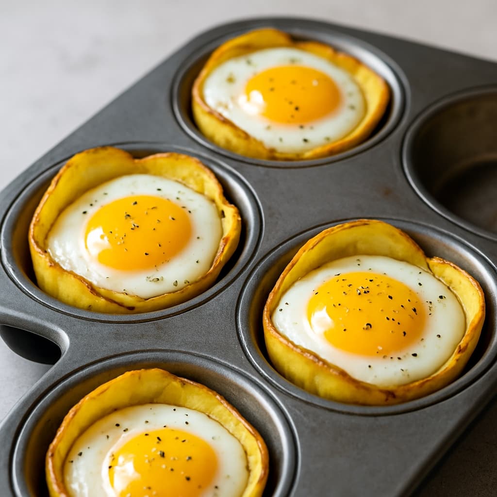 Plantain Egg Cups