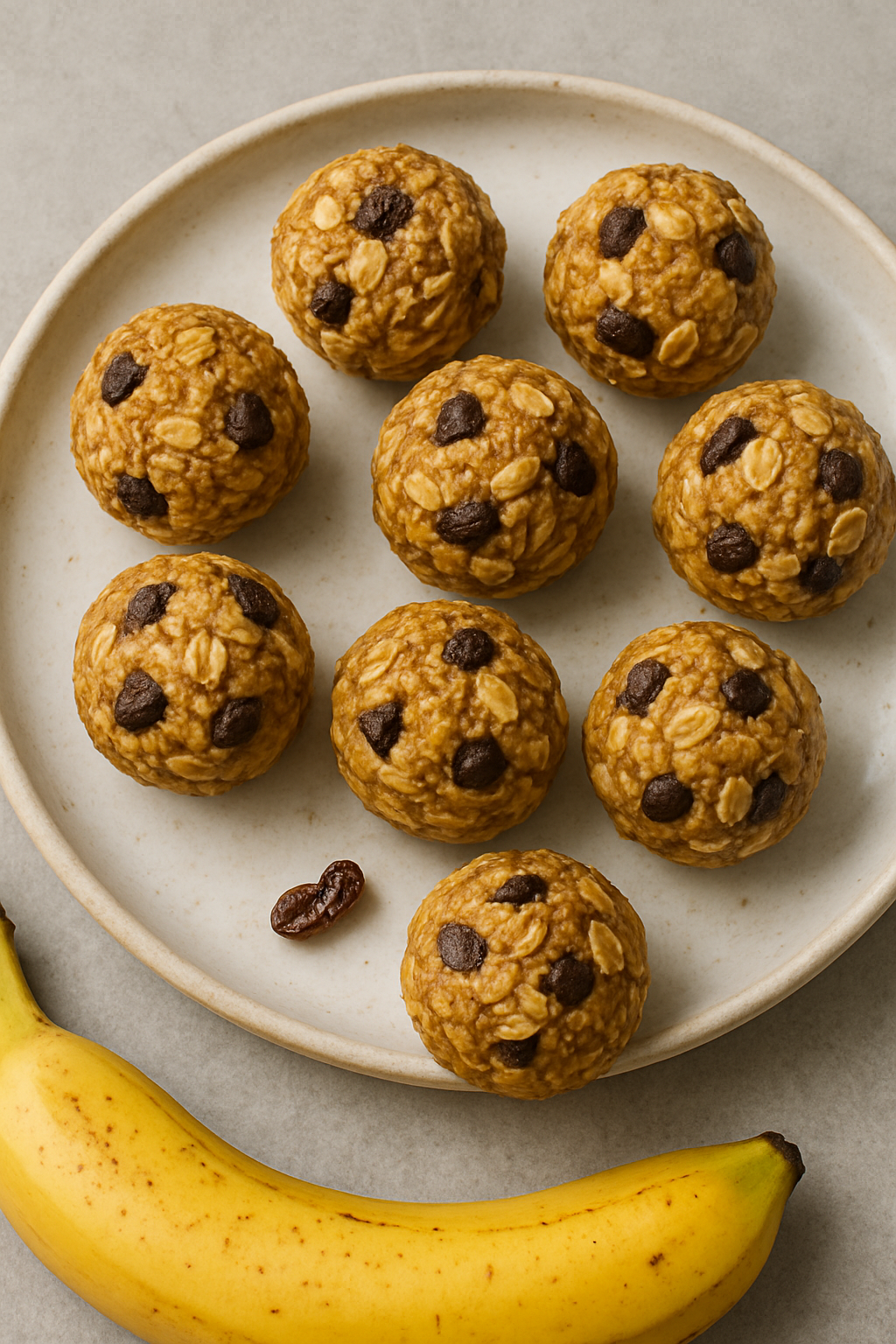 Banana Oat Energy Bites