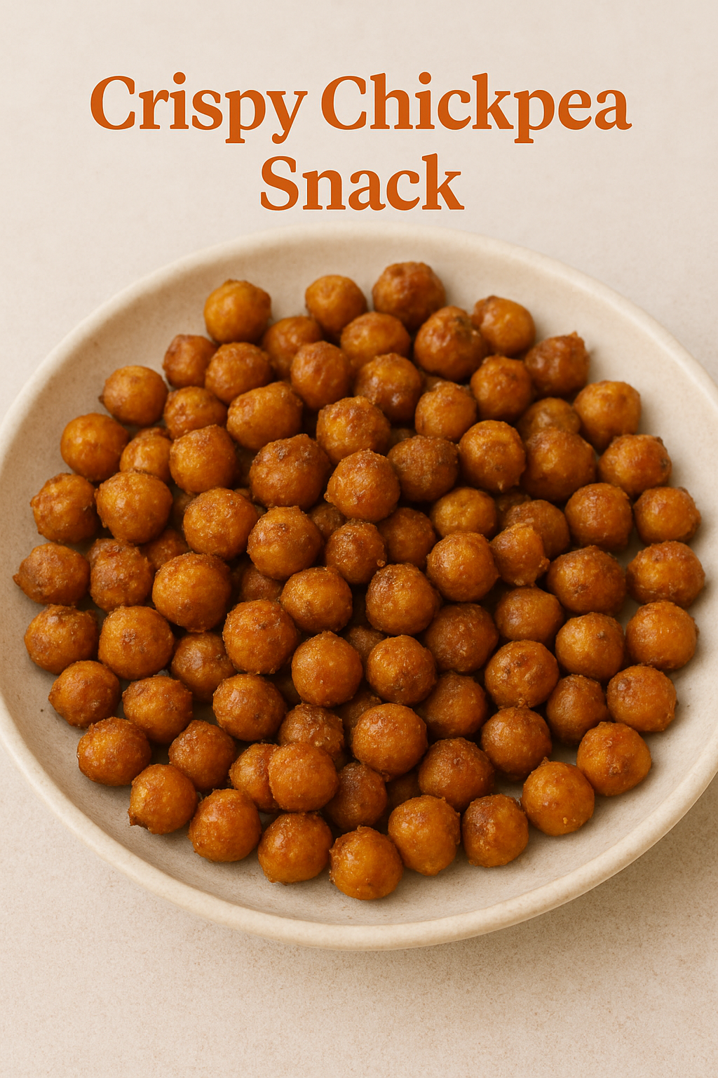 Crispy Chickpea Snack