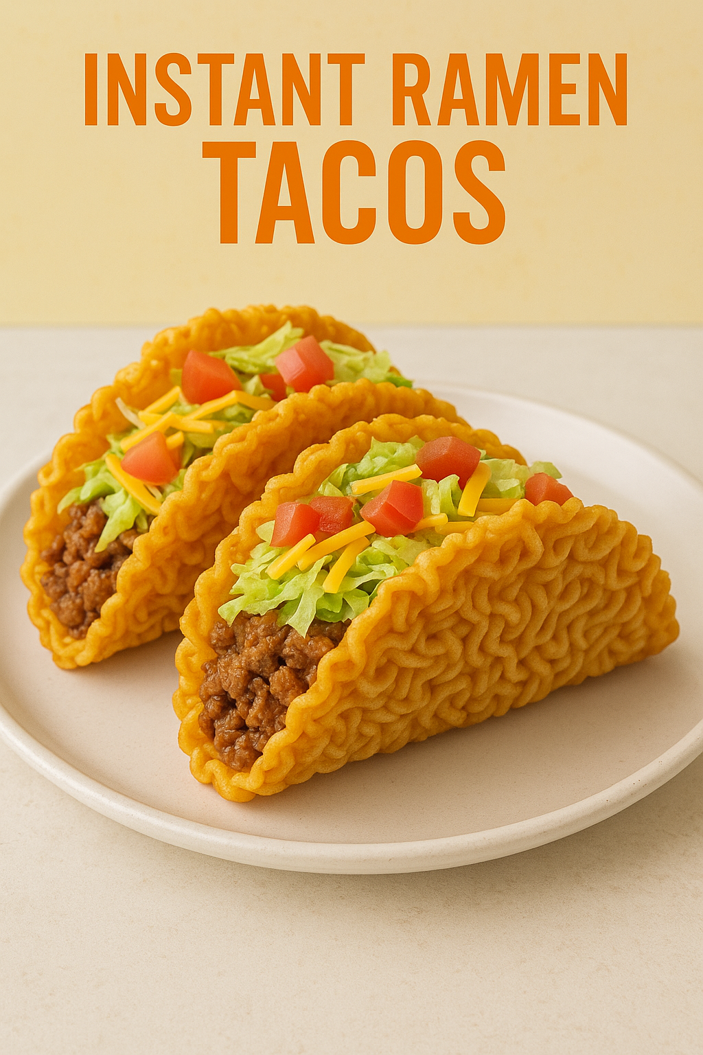 Instant Ramen Tacos