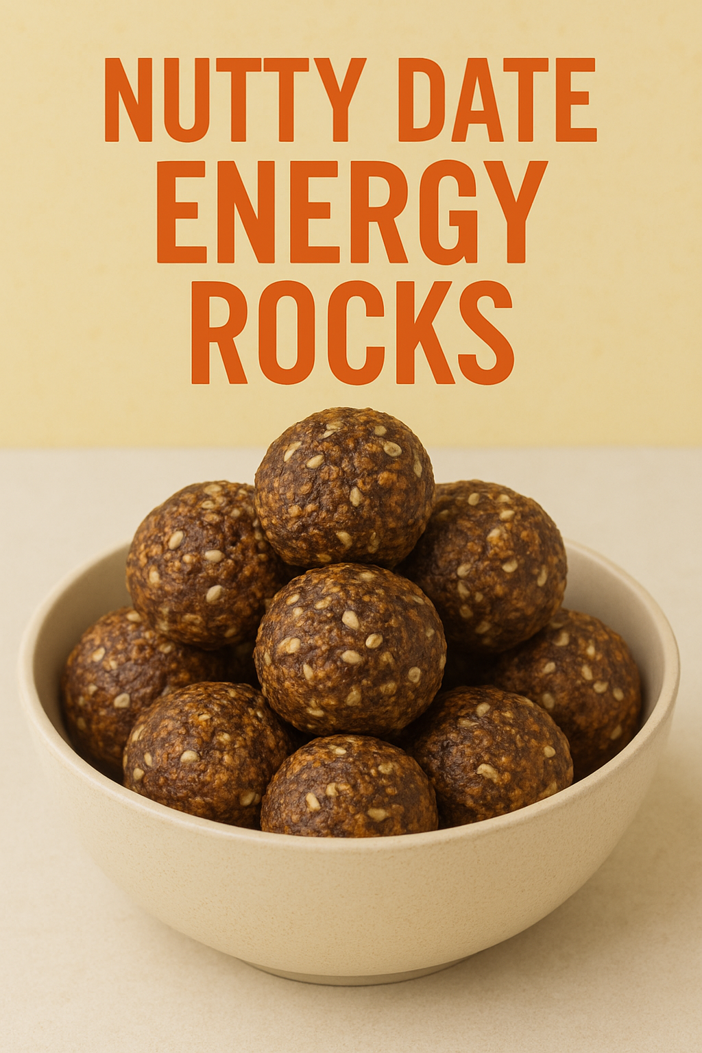 Nutty Date Energy Rocks