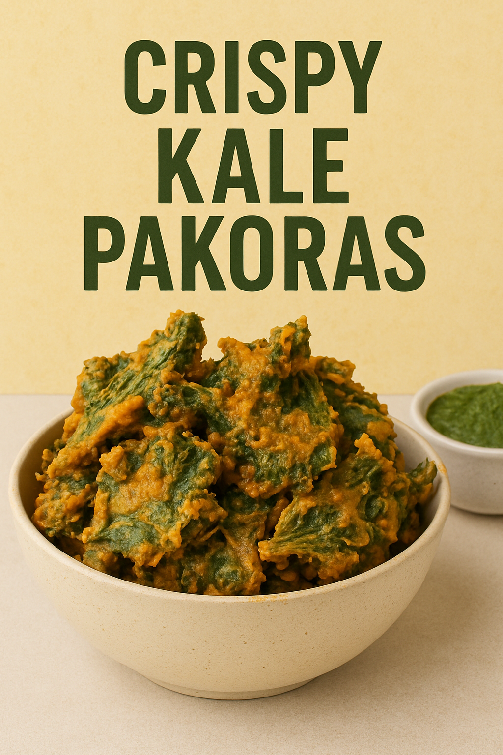 Crispy Kale Pakoras