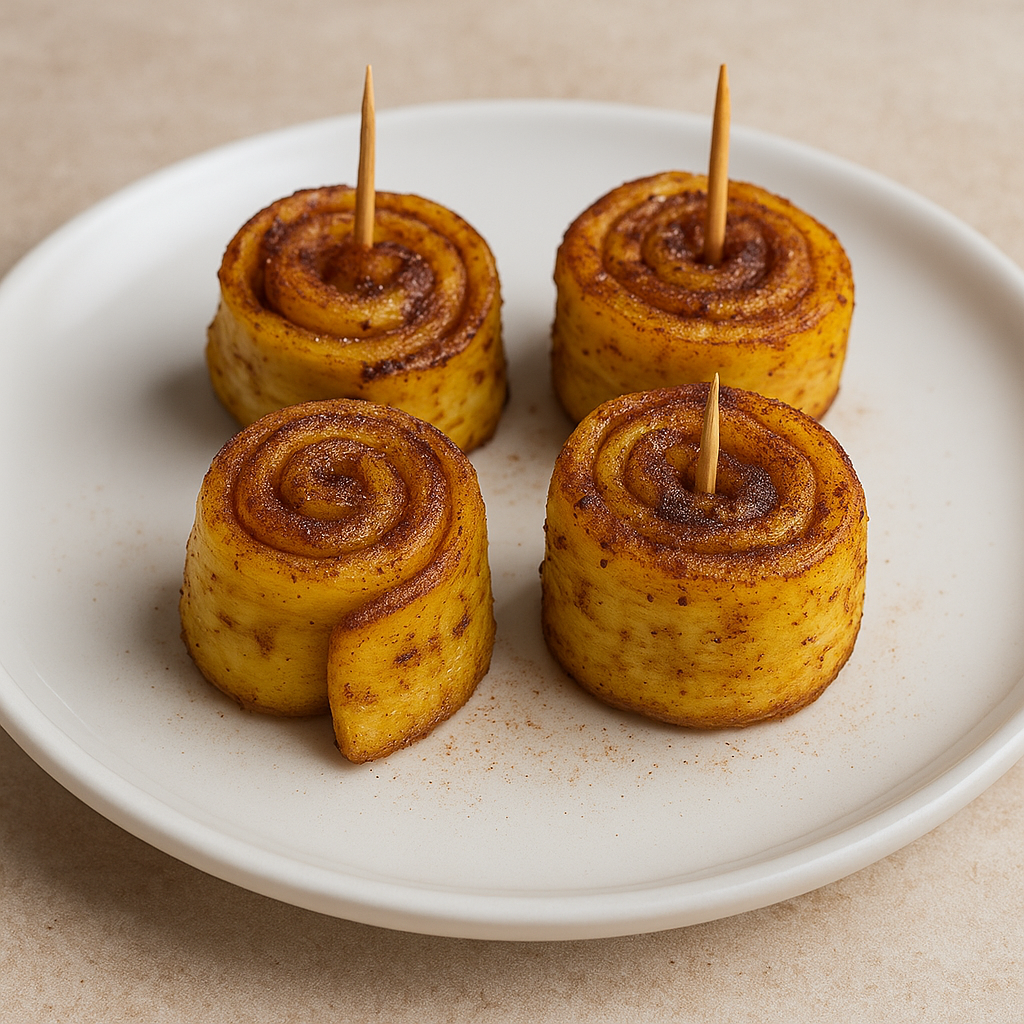 Plantain Cinnamon Rolls