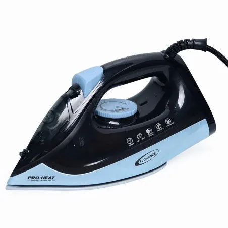 Fer à Repasser 1600W Bleu - Florence