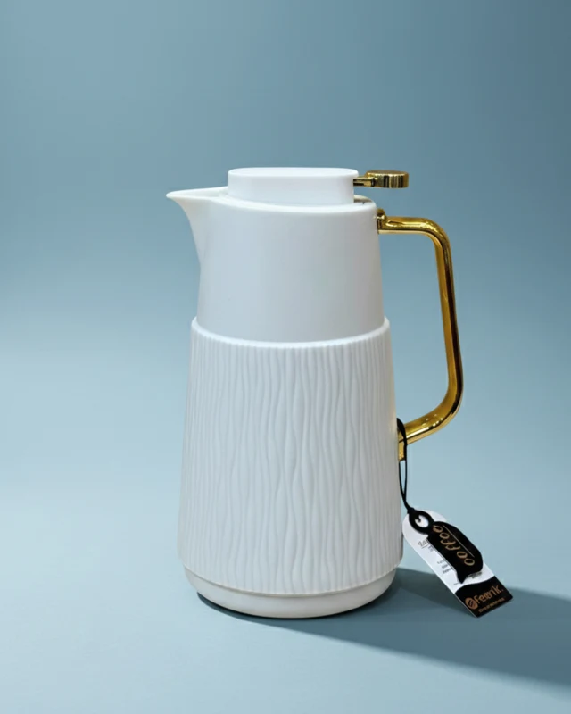 Thermos en plastique 1000ML - Blanc