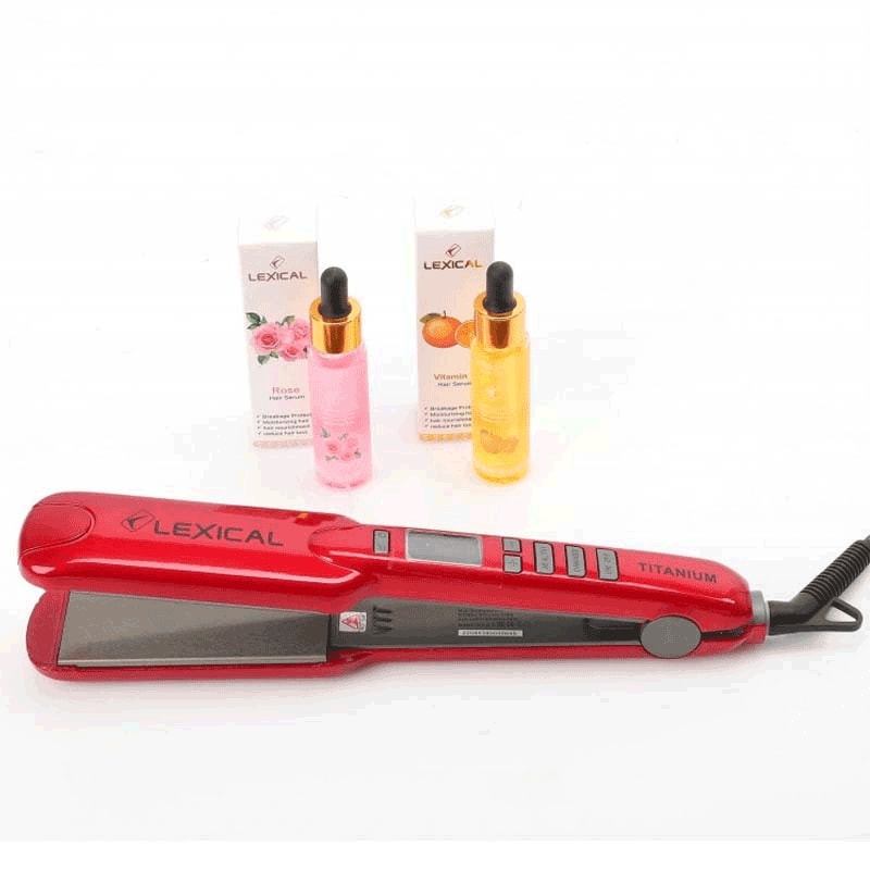 Lisseur de cheveux affichage Lcd Lexical LHS-5380