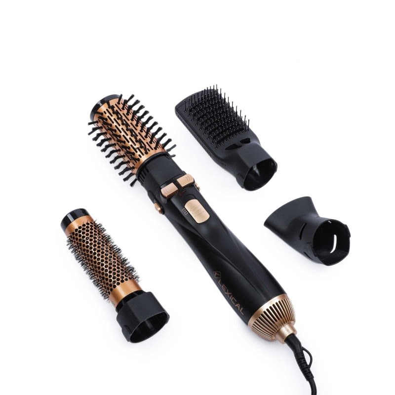 Coffret Brosse de cheveux 4 en 1 Lexical LAS-5203