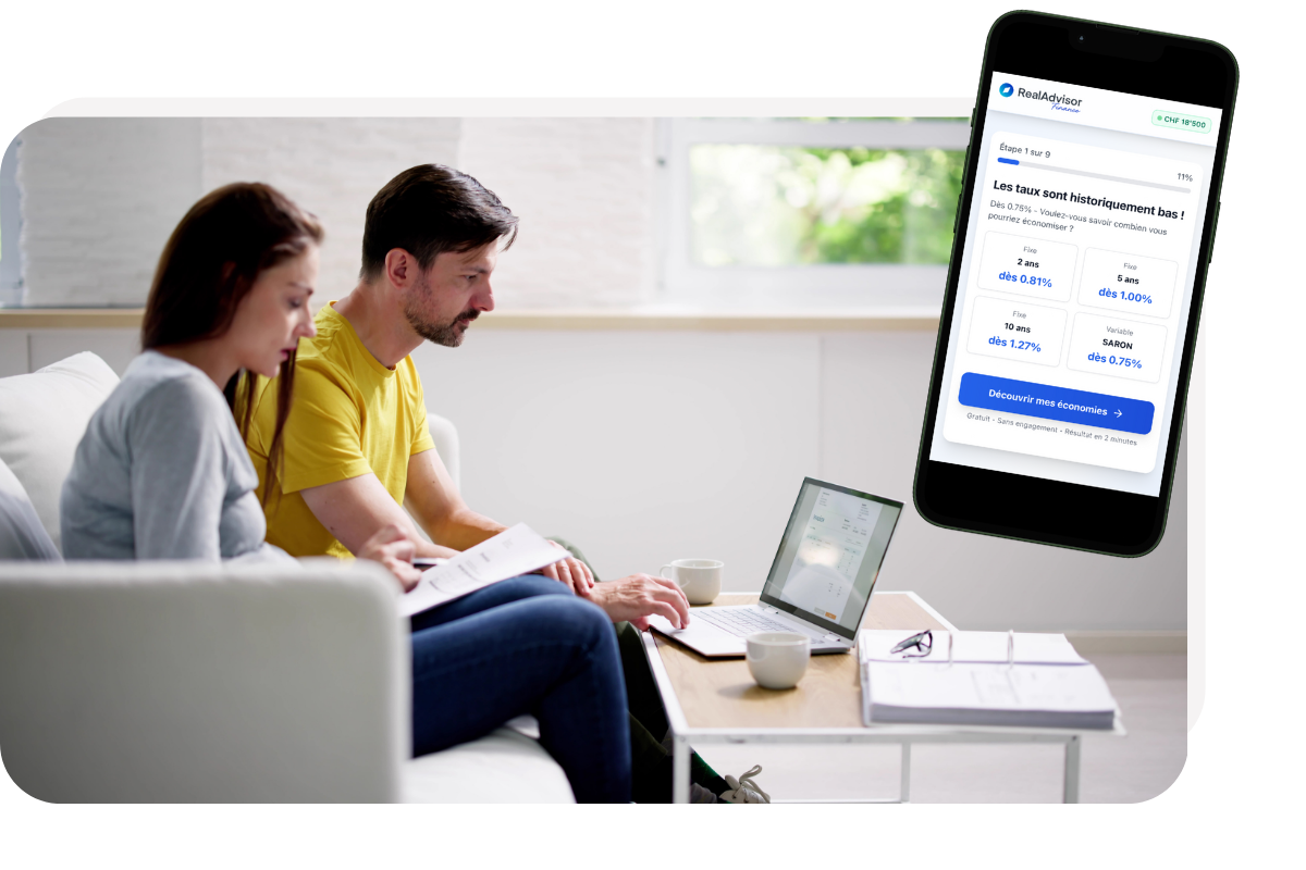 App RealAdvisor Finance - Simulatore di rifinanziamento ipotecario