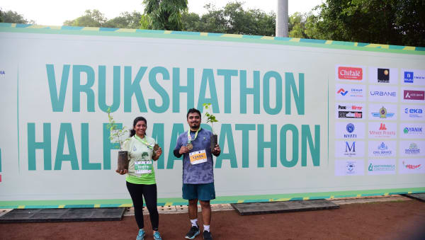 Vrukshathon Marathon Event Branding Sponsor Photo