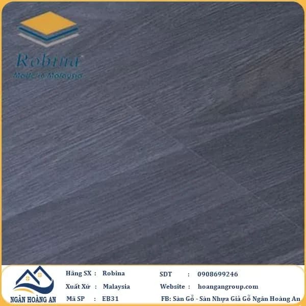 Sàn Gỗ Công Nghiệp Robina EB31 8mm Bản Lớn – Robina
