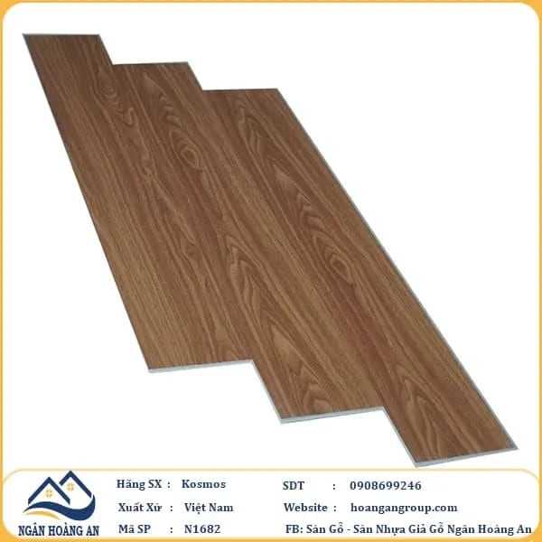 Sàn Nhựa Hèm Khoá Kosmos N1682 4mm – Kosmos