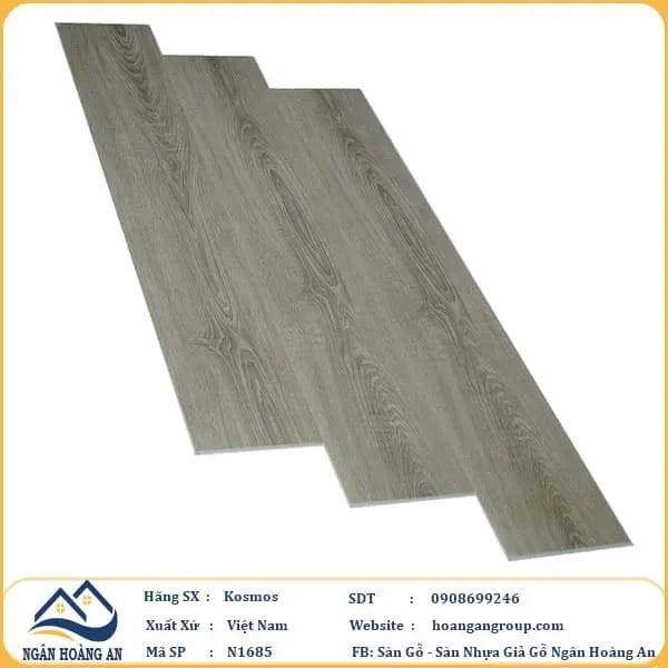 Sàn Nhựa Hèm Khoá Kosmos N1685 4mm – Kosmos