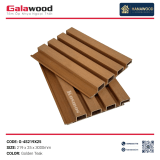 Lam 4 Sóng Gỗ Nhựa Phủ ASA Galawood G-4S219X25 Golden Teak - Hanawood TP.HCM