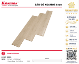 Lót Sàn Gỗ Kosmos S296 8mm Chống Bám Bẩn Bền Màu Theo Thời Gian