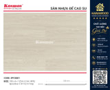 Sàn Nhựa Giả Gỗ Hèm Khoá Kosmos SPC5001 4mm góc nghiêng hèm liên kết