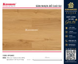 Sàn Nhựa Hèm Khoá Giả Gỗ Kosmos SPC6003 5mm đế cao su xám khói