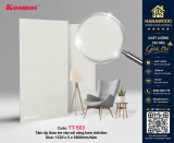 Tấm Ốp Than Tre Kosmos TT-503 Vân Vải Vàng Kem Ánh Kim 5mm sang trọng