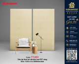 Tấm Ốp Than Tre Kosmos TT-809 Kim Loại Vàng Xước Dọc ánh kim lấp lánh