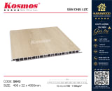 Sàn Nhựa Chịu Lực PVC Kosmos SK43X4M góc rộng toàn cảnh tấm lót gác
