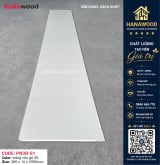 Tấm Ốp Panel 3 Rãnh Cách Nhiệt Galawood PN3R-01 Trắng Vân Gỗ 3D chống nóng mẫu đứng