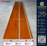 Cổ Bậc Cầu Thang Nhựa Giả Vân Gỗ Galawood CB-917 xám hiện đại thi công nhanh
