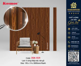 Tấm Lam 3 Sóng Chân Kép Nhựa Giả Gỗ Kosmos 3SK-929 vân sần chống trầy
