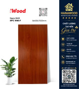 Tấm Nhựa Ốp Tường Nano Giả Vân Gỗ iWood W40-F góc chụp cận cảnh khớp hèm khóa khít