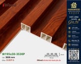 Tấm Nhựa Ốp Tường Lam 3 Sóng Cao Giả Gỗ iWood 3S30P-6 hình ảnh thi công thực tế tại công trình