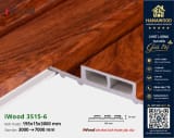 Tấm Nhựa Ốp Tường Lam 3 Sóng Giả Gỗ iWood 3S15-6 hình ảnh thi công thực tế tại công trình