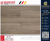 Sàn Gỗ Công Nghiệp Morser MC137 Dày 8mm góc cận cảnh cốt gỗ HDF chắc chắn chống thấm nước tốt