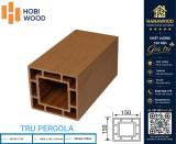 Lam Trụ Pergola Gỗ Nhựa Ngoài Trời Hobiwood HB150C150 Màu Vibrant Yellow chịu nắng mưa tuyệt đối