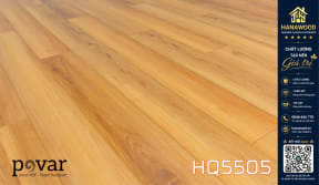 Lót Sàn Gỗ Povar HQ5505 8mm mẫu thanh sàn gỗ chống trượt an toàn