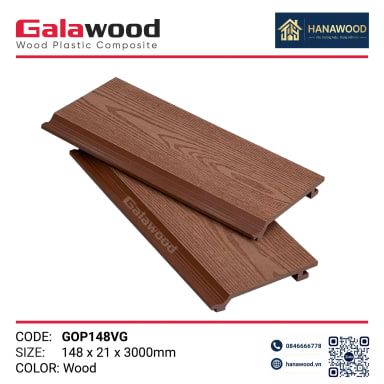 Thanh Lam Đa Năng Làm Bảng Hiệu Galawood GOP148VG Wood - Hanawood TP.HCM