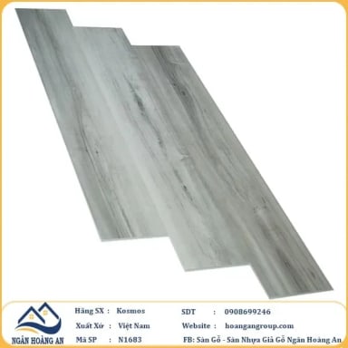 Sàn Nhựa Hèm Khoá Kosmos N1683 4mm - Hanawood