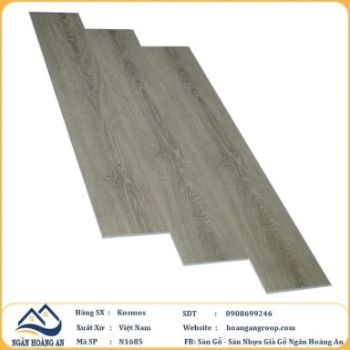 Sàn Nhựa Hèm Khoá Kosmos N1685 4mm - Hanawood