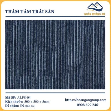 Thảm Tấm Trải Sàn Giá Rẻ ALPS 04 - Hanawood