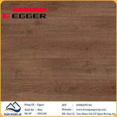 Sàn Gỗ Công Nghiệp Egger Pro 8mm EPL100 - Hanawood
