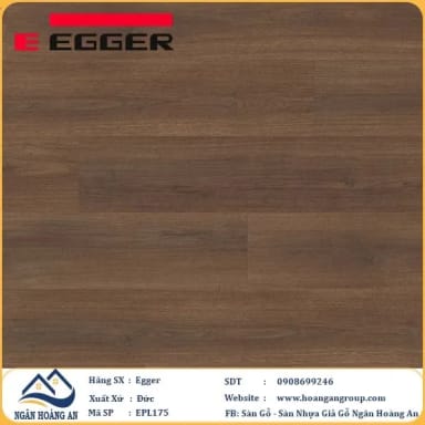 Sàn Gỗ Công Nghiệp Egger Pro 8mm EPL175 - Hanawood