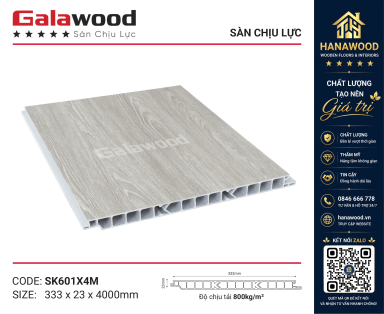 Tấm Sàn Chịu Lực Trong Nhà Galawood SK601X4M kích thước 4m tiện lợi thi công