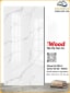 Ảnh sản phẩm Tấm Than Tre Ốp Tường iWood MA PRO-3 Vân Đá Calacatta Mảnh