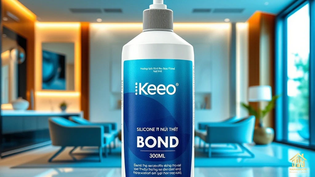 Keo Silicone Nội Thất Kosmos Bond 300ml – Lam Hộp Nội Thất: Xu Hướng Thiết Kế Hiện Đại Cho Không Gian Sống