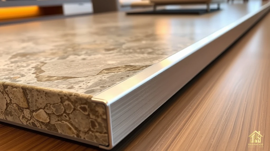 Phụ Kiện Nẹp Nhôm Tấm Ốp Than Tre iWood Màu Vàng Đồng – Phụ kiện máy tính và giải pháp hoàn thiện góc làm việc hiện đại