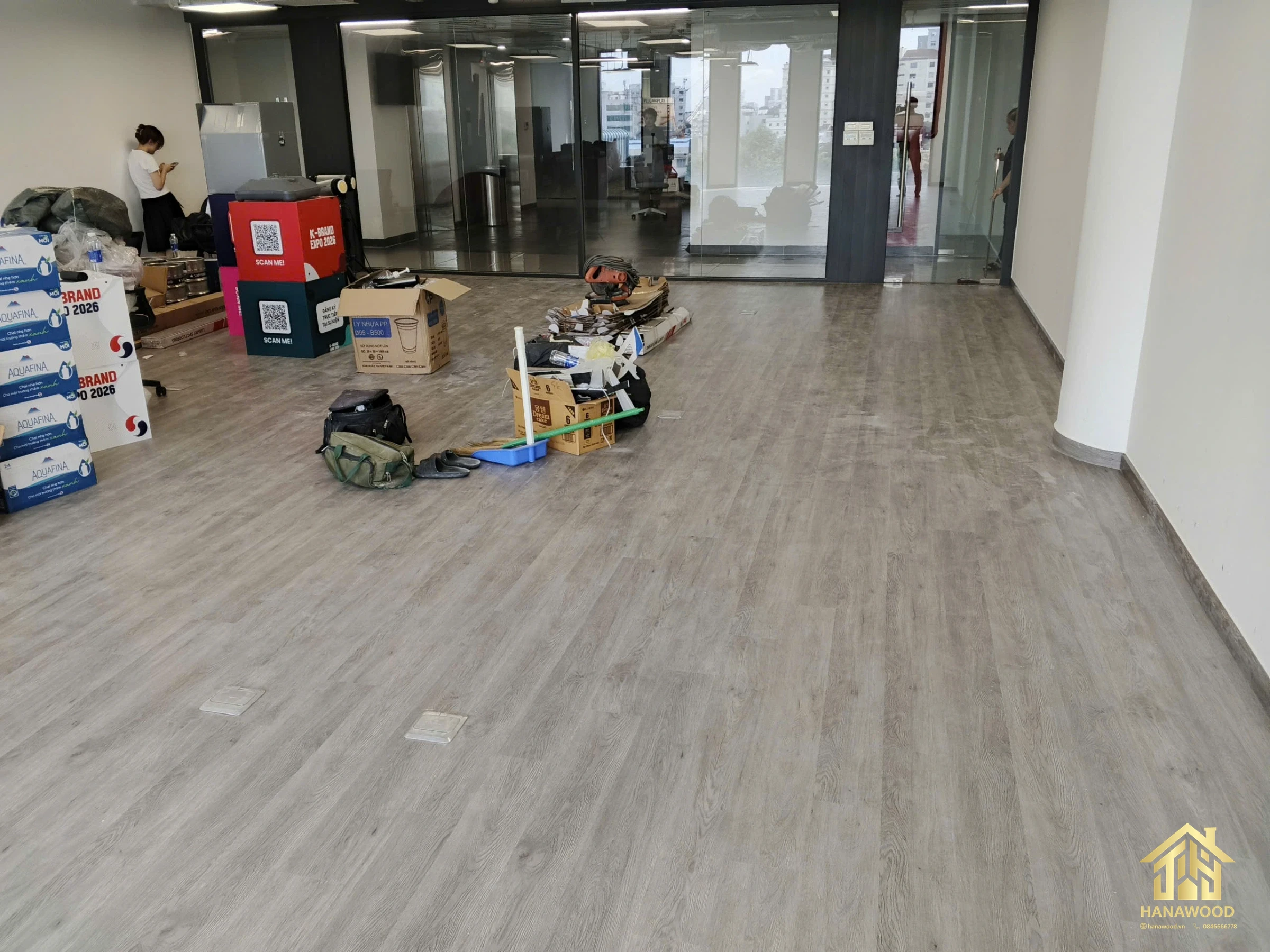 Thi công Morser C608 cho Văn phòng cty tại Trương Định , Quận 3