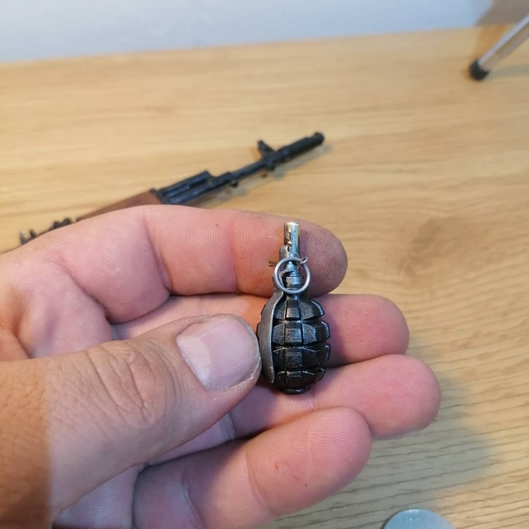 functional hand grenade -13/$50