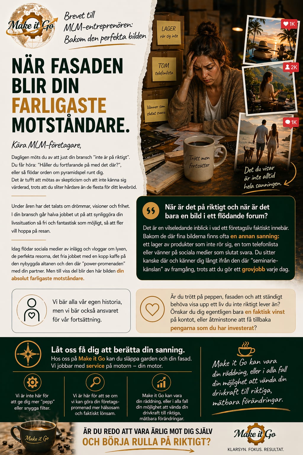 När fasaden blir din farligaste motståndare