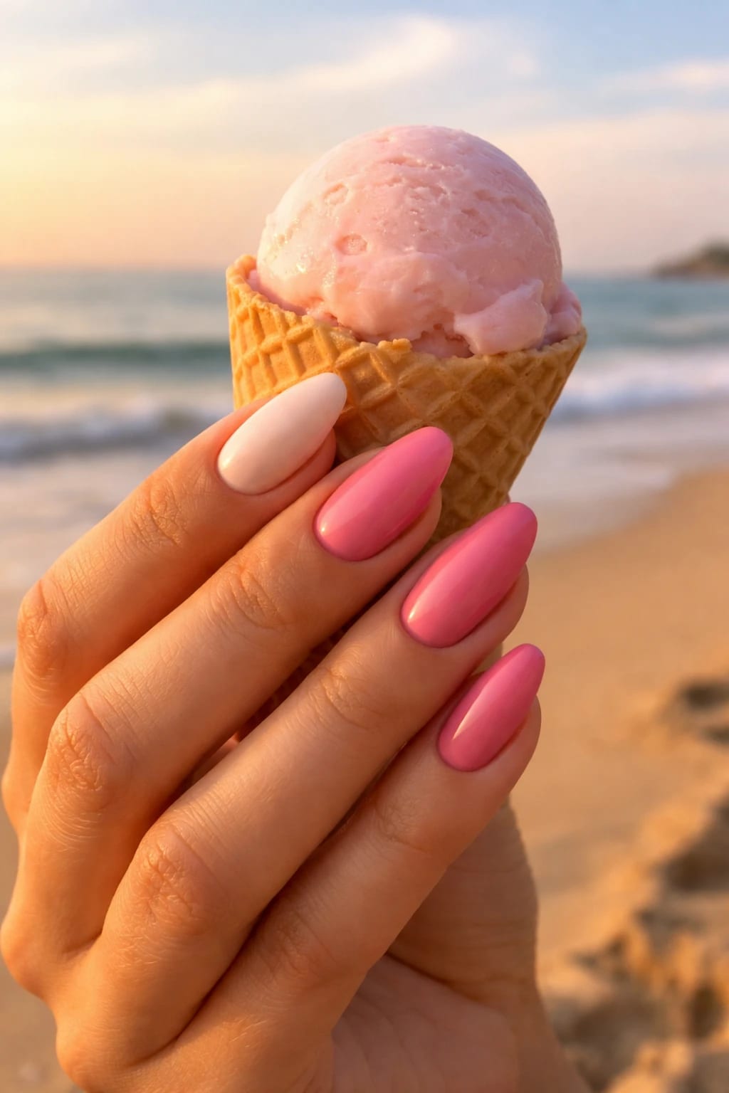9. Strawberry Skittle Almonds for Easy Beach-Day Color