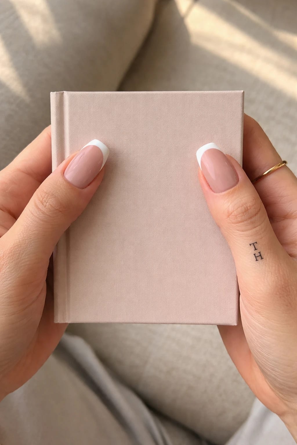 Classic French Almonds Paired With Subtle T & H Finger Ink