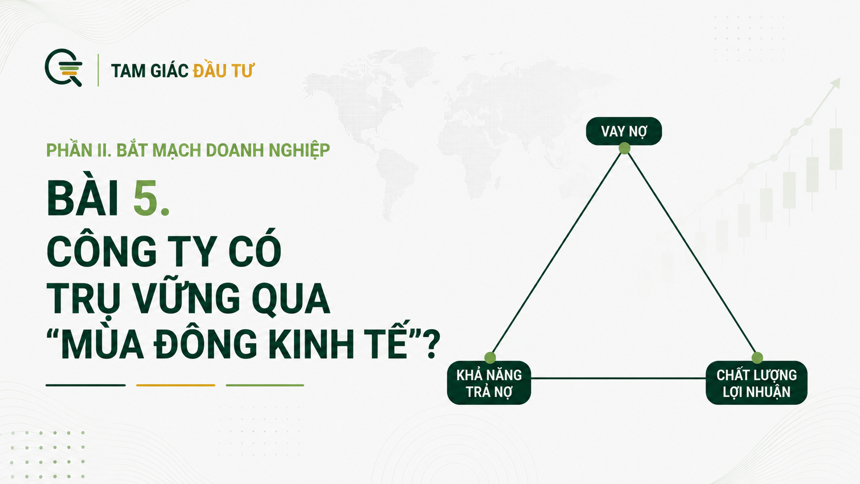 Bài 5: Công ty có trụ vững qua "MÙA ĐÔNG KINH TẾ"?