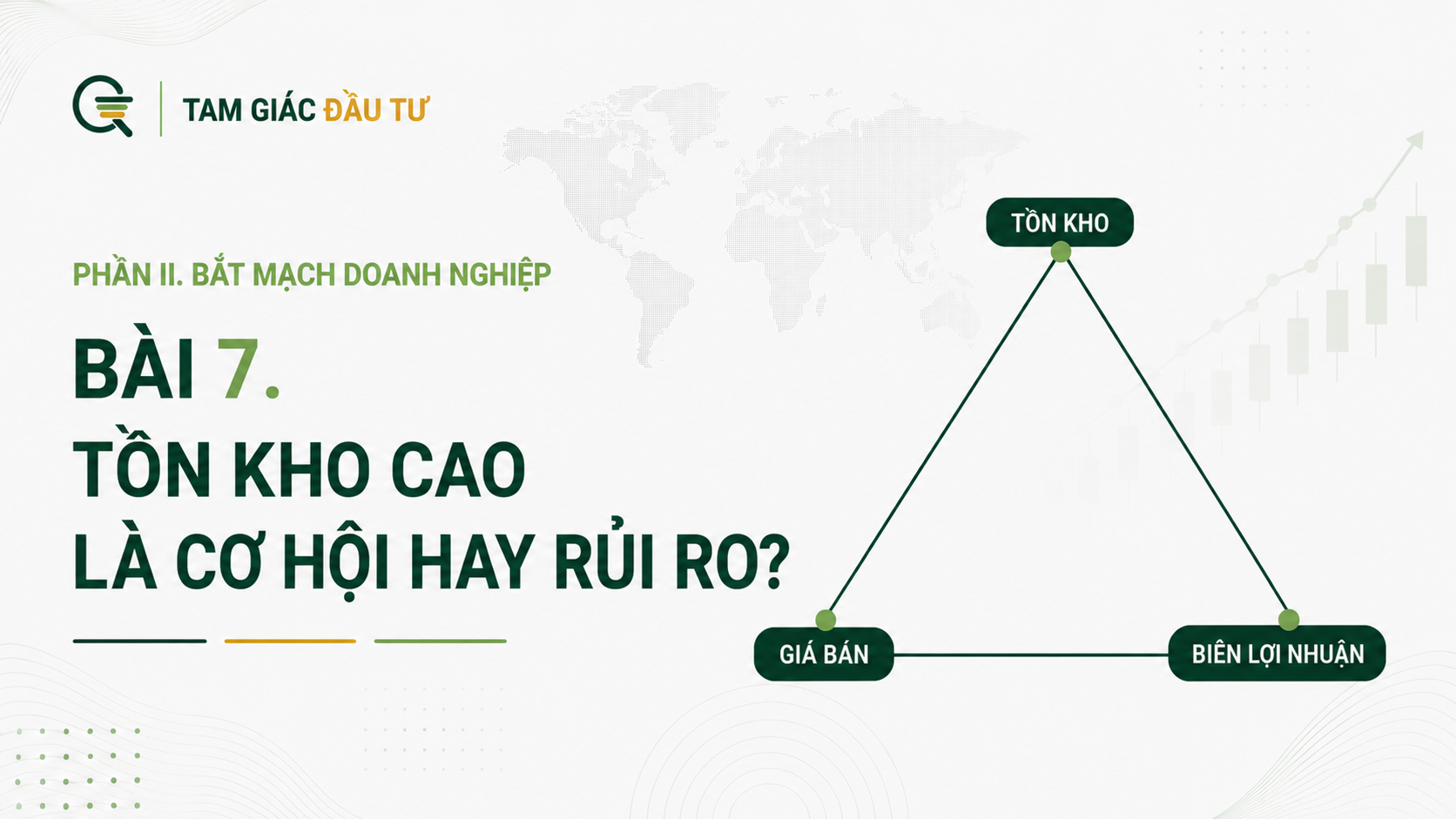 Bài 7: TỒN KHO CAO LÀ CƠ HỘI HAY RỦI RO?